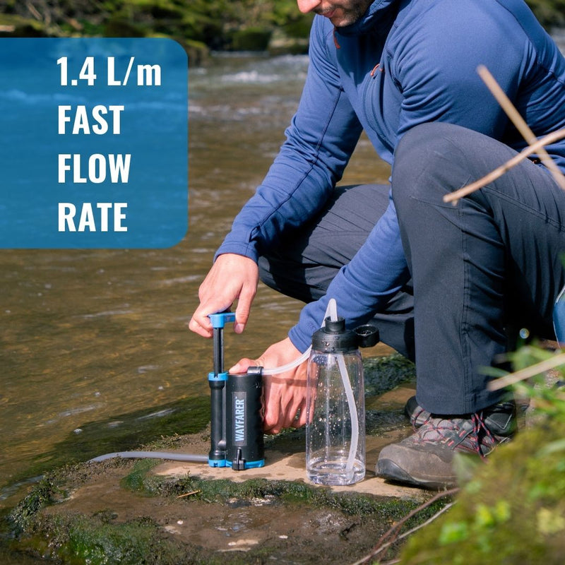 Load image into Gallery viewer, LifeSaver Wayfarer being used purify water.