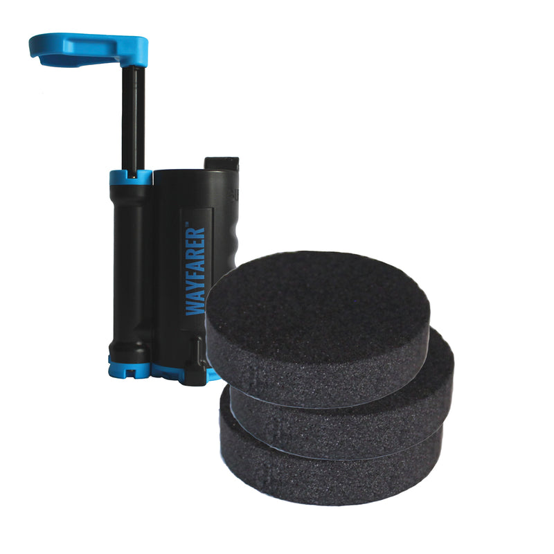 Load image into Gallery viewer, LifeSaver Wayfarer™ Carbon Discs (3 pack)