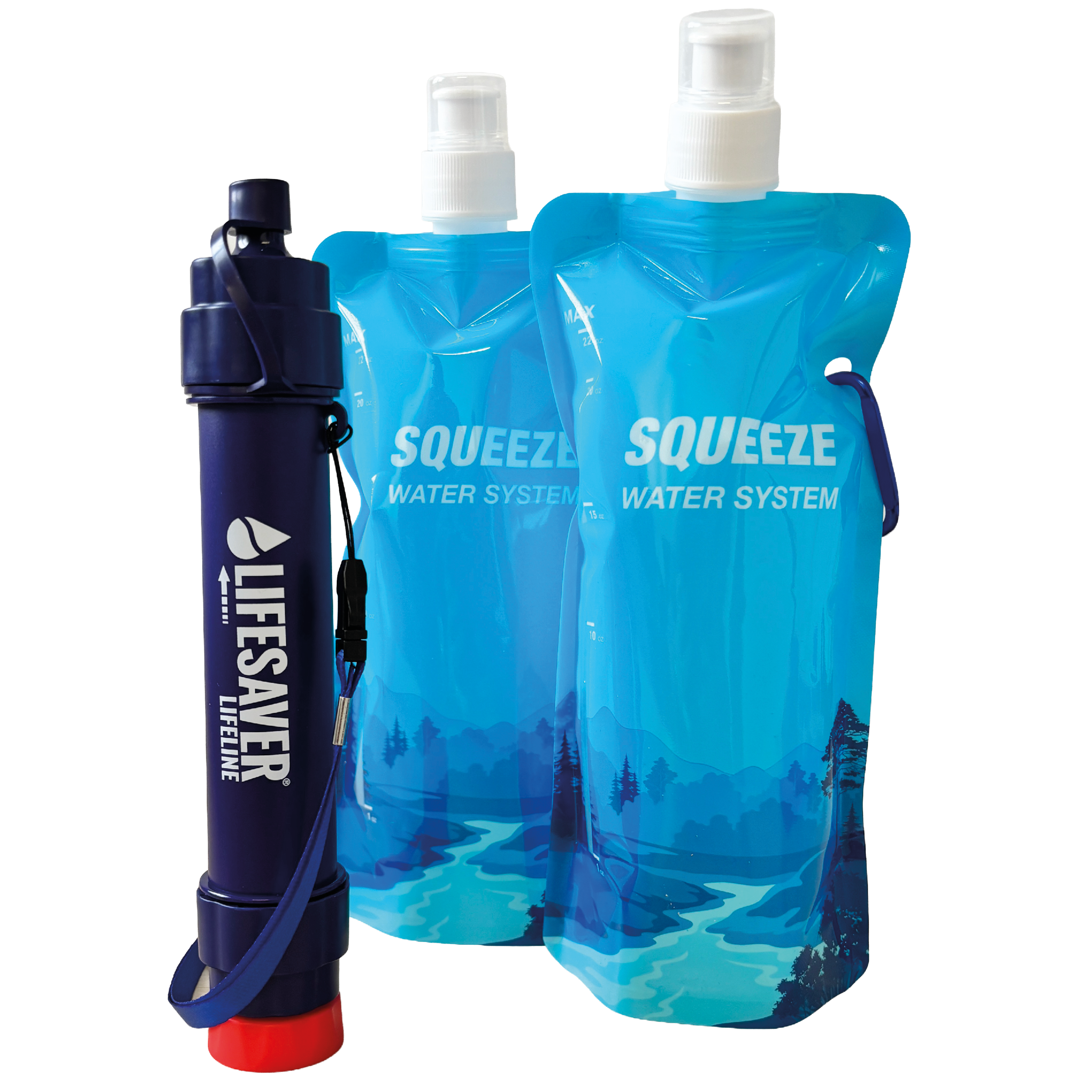 LifeSaver Lifeline & Squeeze Pouches Bundle – Icon Lifesaver