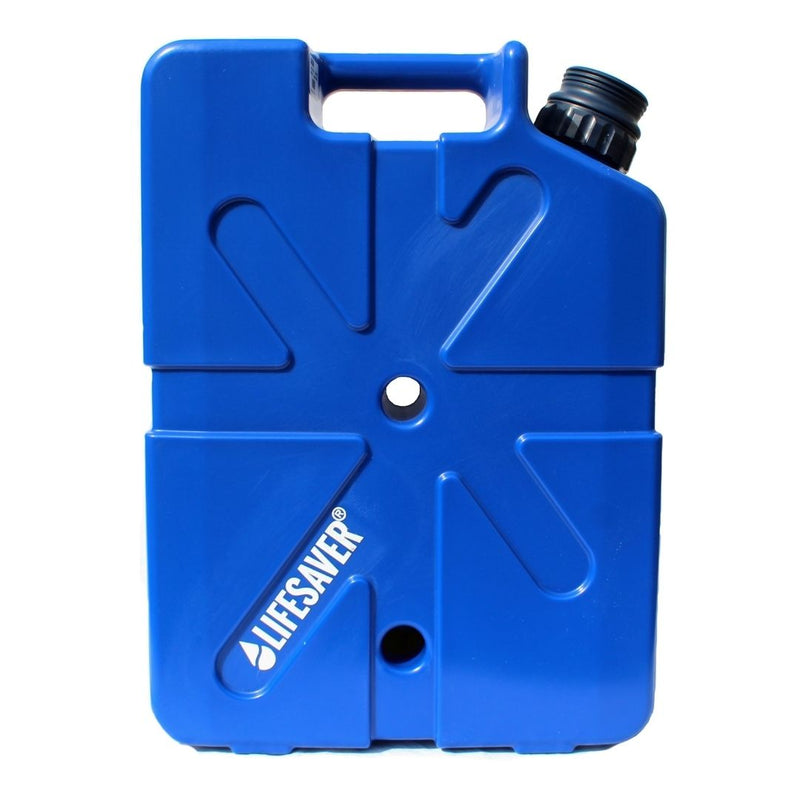 Load image into Gallery viewer, Blue LifeSaver Jerrycan from the front
