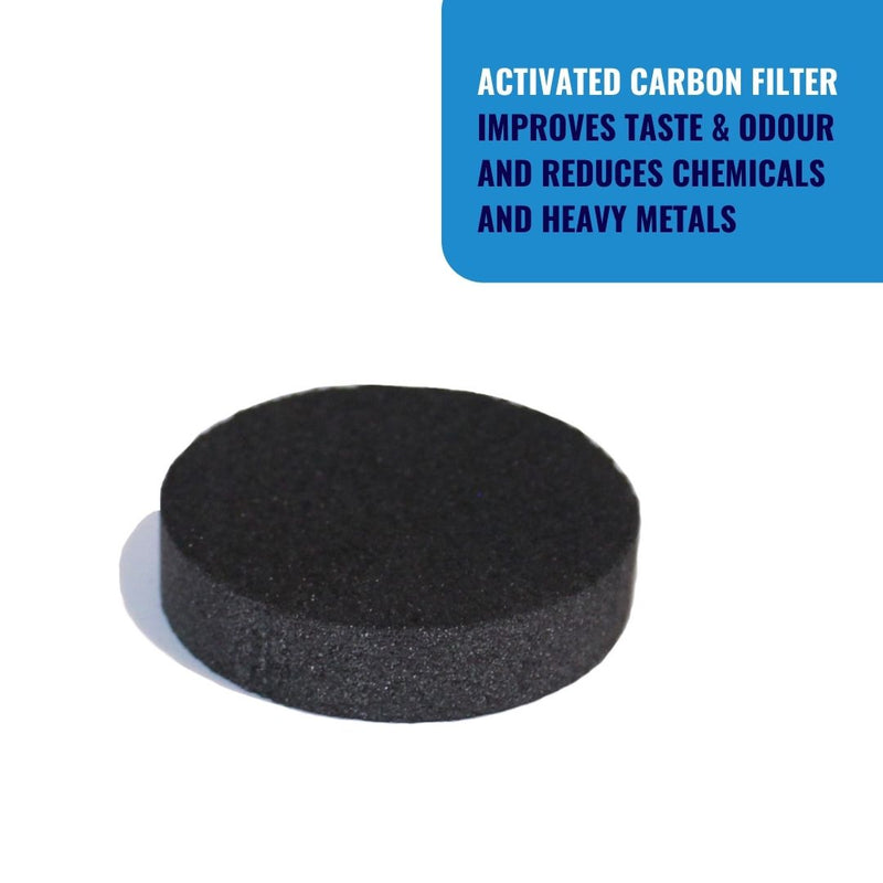 Load image into Gallery viewer, Activated carbon filter disc
