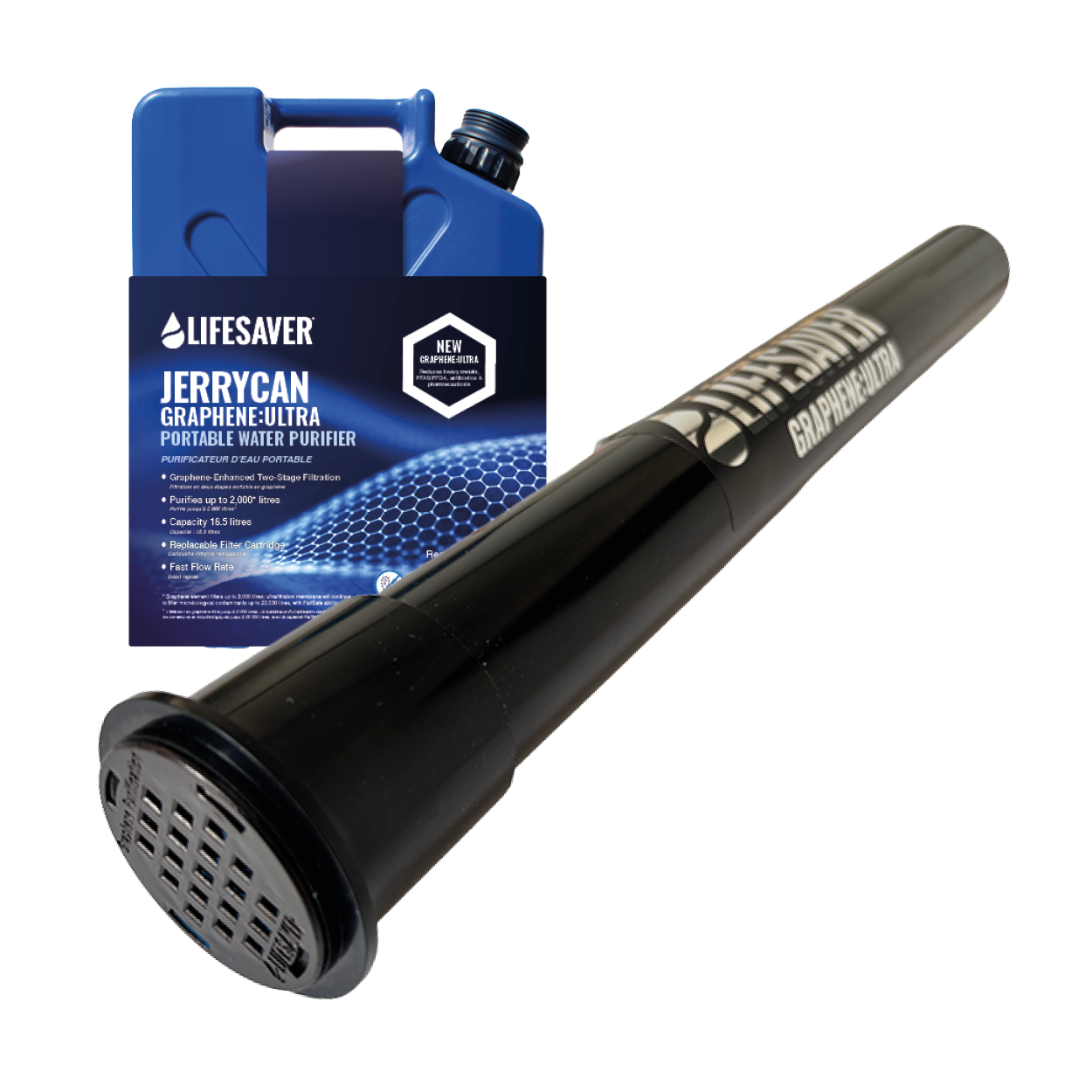 LifeSaver Jerrycan Graphene:Ultra Replacement Cartridge Foil Sealed