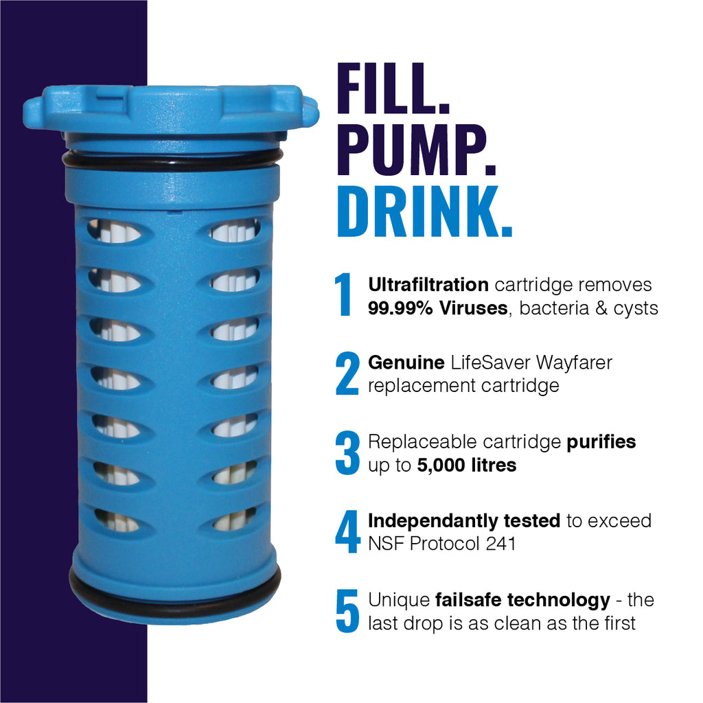 Cartucho de repuesto de LifeSaver Wayfarer™