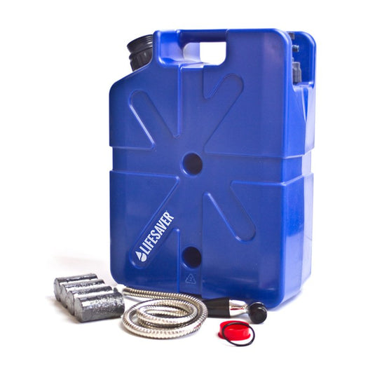 Family emergency preparedness water purification pack