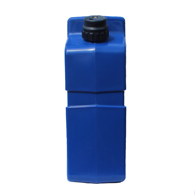 Load image into Gallery viewer, Pump side of a blue Jerrycan
