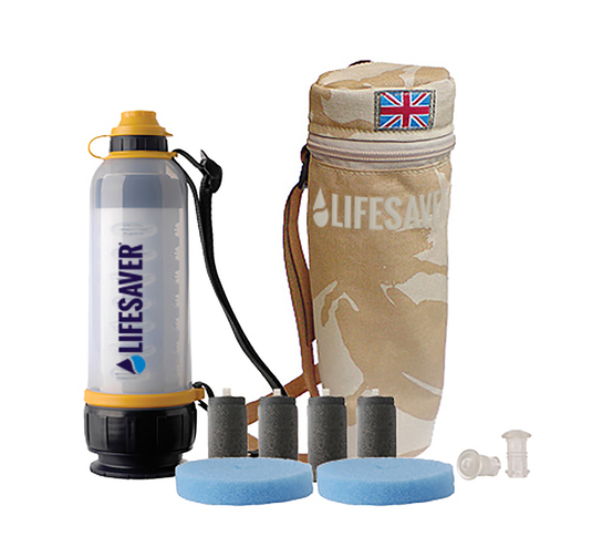 LifeSaver Botte Starter Pack with spare filters and nozzles