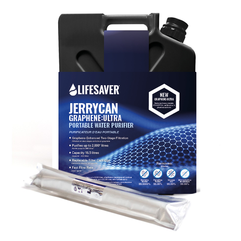 LifeSaver Jerrycan Graphene:Ultra Virus Survival Pack