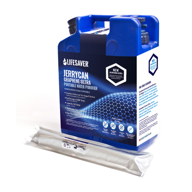 LifeSaver Jerrycan Graphene:Ultra Virus Survival Emergency Preparedness Pack