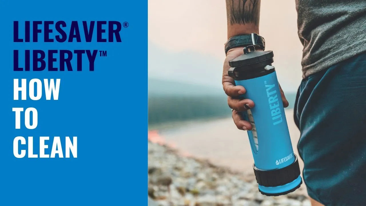 How to clean your lifesaver liberty bottle
