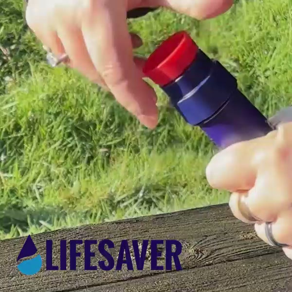 Filtros de carbón activado LifeSaver Lifeline, paquete de 2