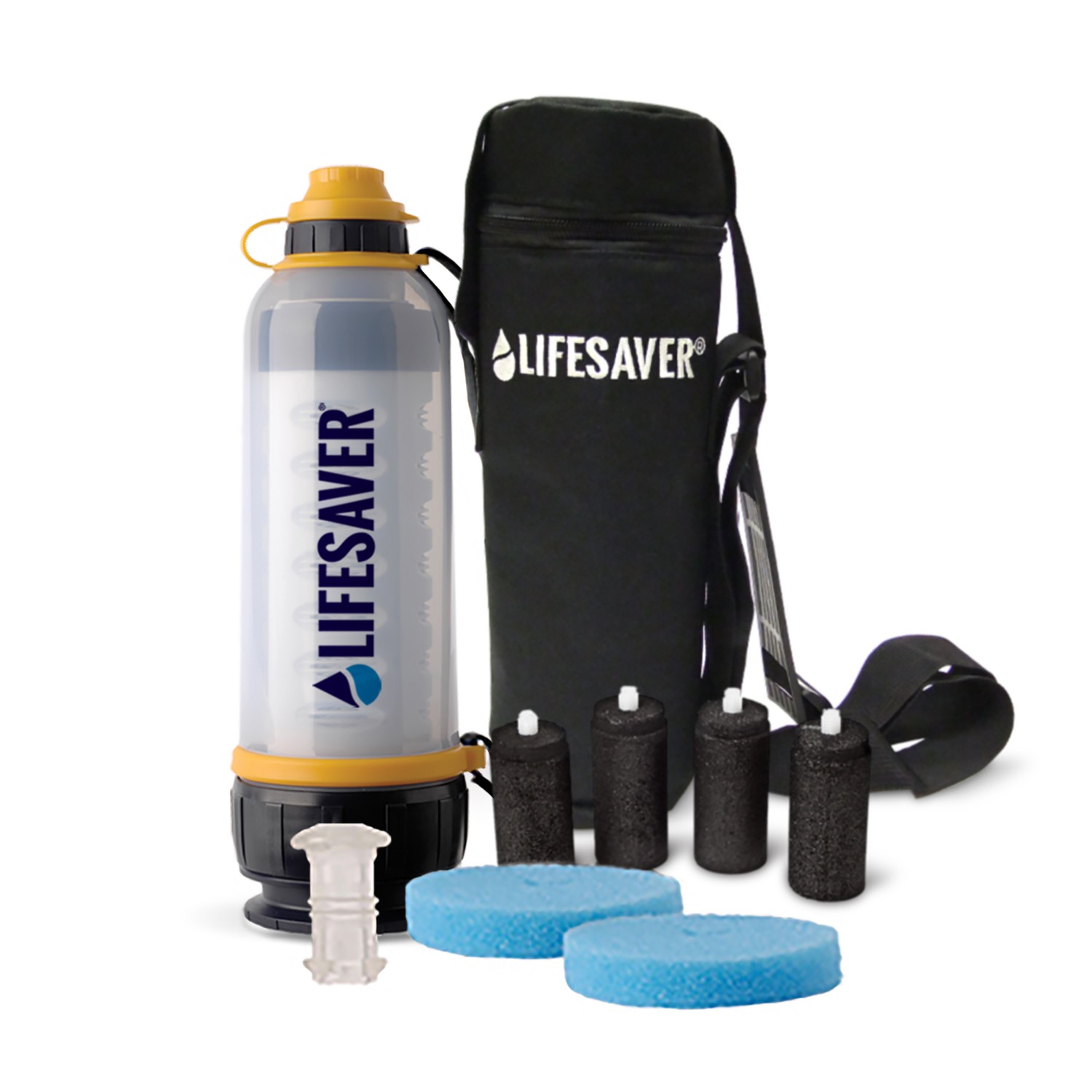 LIFESAVER® 4000UF WATER PURIFICATION DRINKING BOTTLE ULTIMATE SURVIVAL SPARES 