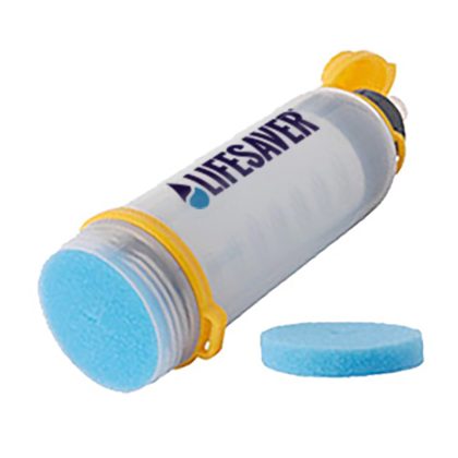 LifeSaver water purification bottle sponges