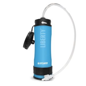 LifeSaver Liberty Black Starter Pk 2,000L Camping Emergency Water Filter 